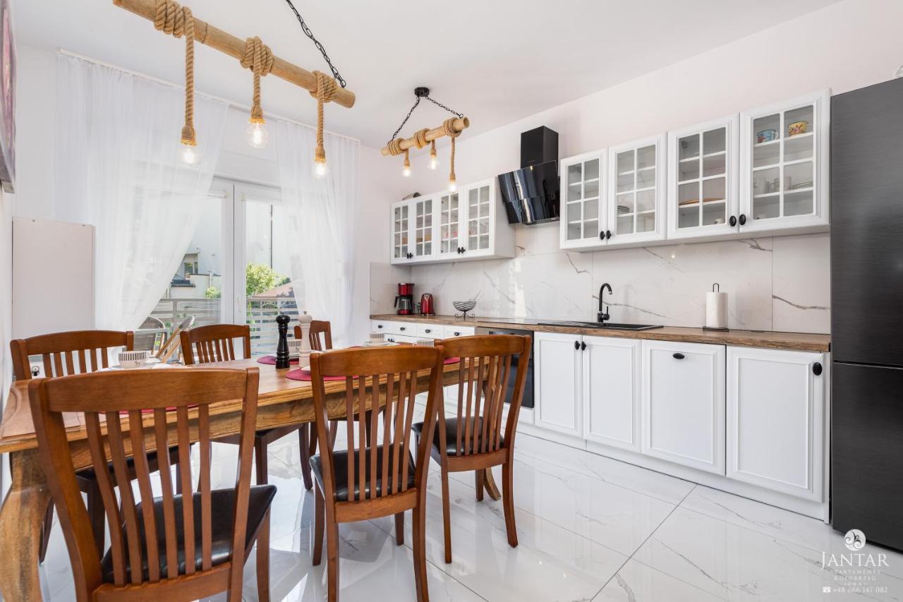 Jantar Apartamenty Sobieskiego Kołobrzeg Esterno foto